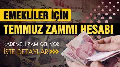 Emekliye kademeli zam geliyor! Miktar ne olacak?