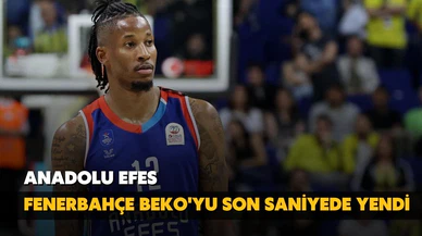 Anadolu Efes, Fenerbahçe Beko'yu son saniyede yendi!