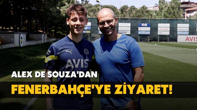 Alex de Souza'dan Fenerbahçe'ye ziyaret