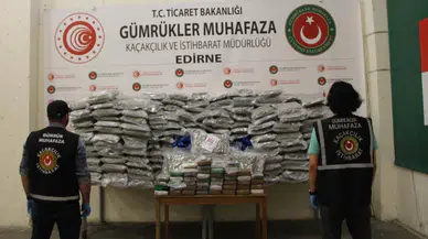 Kapıkule'de 358 kilogram uyuşturucu ele geçirildi!