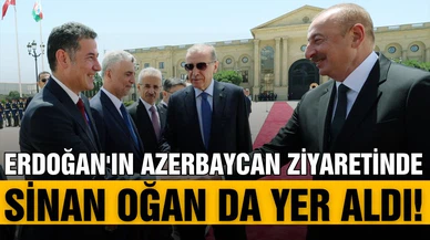 Cumhurbaşkanı Erdoğan'ın Bakü ziyaretinde Sinan Oğan detayı!