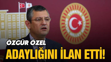 CHP'de Özgür Özel adaylığını açıkladı!