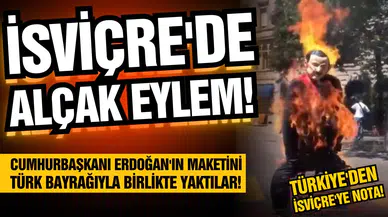 İsviçre'de alçak eylem!