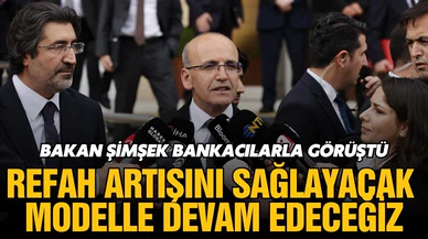 Bakan Şimşek Bankacılarla görüştü!