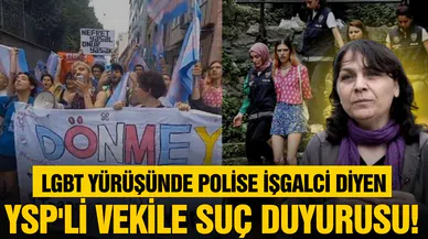 Polise "işgalci" diyen YSP'li vekil hakkında suç duyurusu