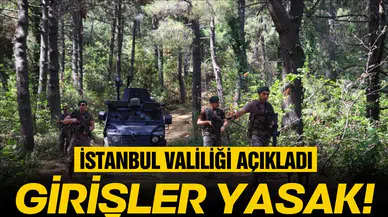 İstanbul Valiliği açıkladı! Girişler yasak!