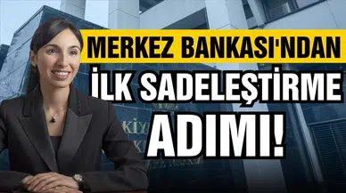 TCMB'den sadeleşme sürecine ilişkin ilk adım geldi!