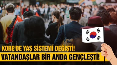 Güney Kore'de yaş sistemi değişti, vatandaşlar gençleşti!