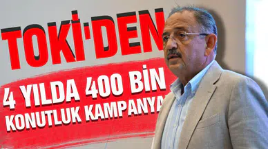 Bakan Özhaseki'den TOKİ açıklaması!