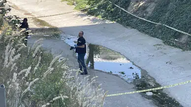 Ümraniye'de derede erkek cesedi bulundu