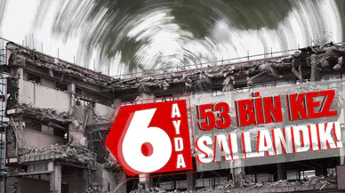 Türkiye 6 ayda 53 bin kez sallandı!