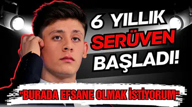 Arda Güler, Real'e 6 yıllık imzayı attı!