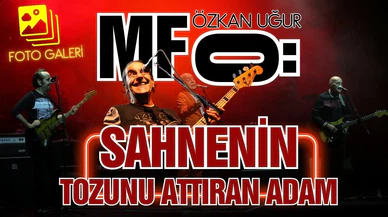 Sahnelerin tozunu attıran adam Özkan Uğur!