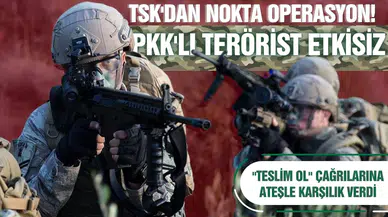 PKK'nın Zap'taki sözde muhabere sorumlusu etkisiz!