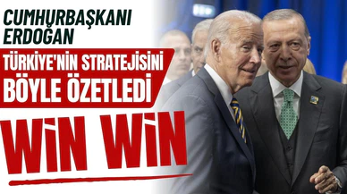 Cumhurbaşkanı Erdoğan formülü açıkladı: Kazan-kazan!