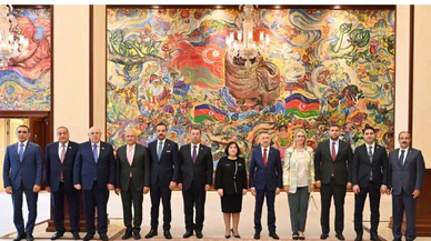 Oktay, Azerbaycan Meclis Başkanı Gafarova ile görüştü!