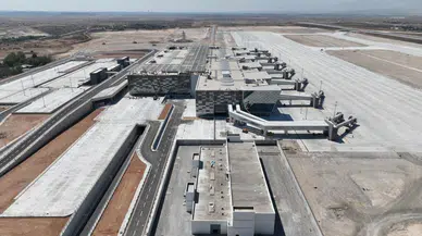 KKTC Ercan Havalimanı'nın yeni terminali yarın açılacak