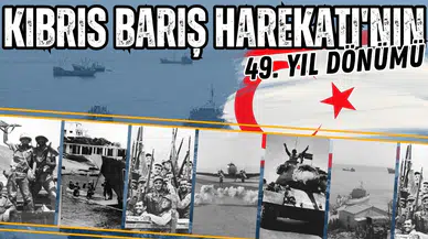 MSB'den Kıbrıs Barış Harekatı'nın 49. yıl dönümü paylaşımı!