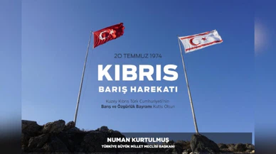 Kurtulmuş: “Barış ve Özgürlük Bayramı kutlu olsun”