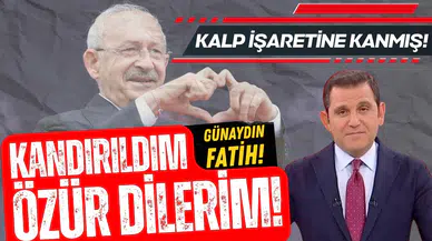 Fatih Portakal: Kandırıldım, özür dilerim!