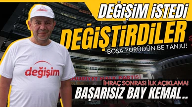 CHP'den ihraç edilen Tanju Özcan'dan ilk açıklama!