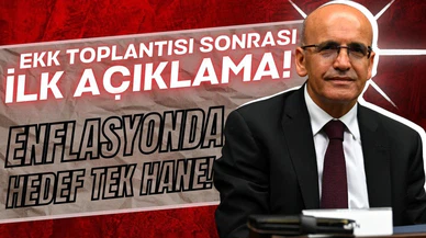 Ekonomi Koordinasyon Kurulu'ndan toplantı sonrası ilk açıklama!