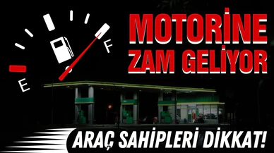 Akaryakıta bir zam daha geliyor!
