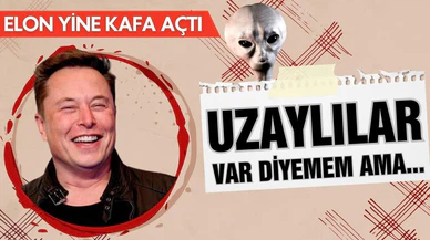 Uzaylı tartışmasına Elon Musk da katıldı!