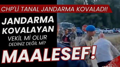 CHP'li Tanal, jandarma personelini kovaladı!