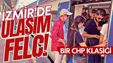 İzmir'de ulaşım felç!