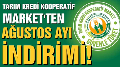 Tarım Kredi Market'ten seçili ürünlerde büyük indirim!