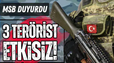 Pençe-Kilit Operasyonu bölgesinde 3 terörist etkisiz!