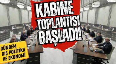 Kabine toplantısı başladı!