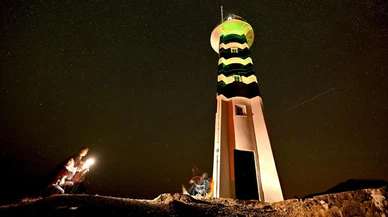 Erciyes'te "Perseid meteor yağmuru" izlendi