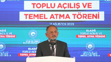 Özhaseki: Elazığ'a 2.6 milyar TL değerinde yatırım gerçekleştirdik