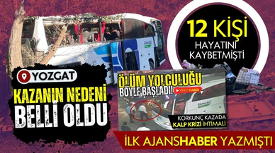 Kazanın nedeni belli oldu!