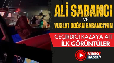 Ali Sabancı ve Vuslat Doğan Sabancı kaza geçirdi!