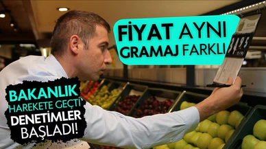 Gramaj hilesi bakanlığı harekete geçirdi!