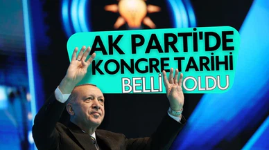 AK Parti'de kongre tarihi belli oldu!