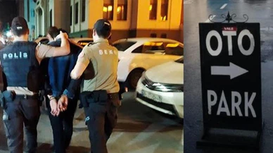 Beşiktaş'ta korsan otoparkçı gözaltında!