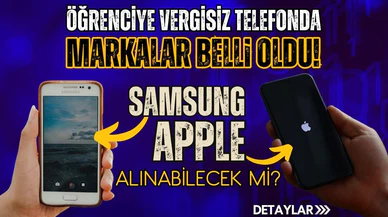 Vergisiz telefonda markalar belli oldu! Samsung ve Apple var mı?