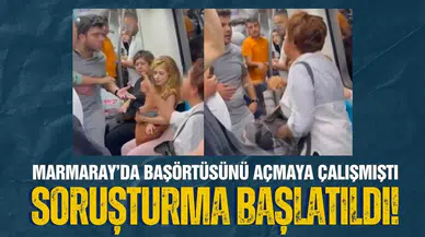 Marmaray'daki başörtüsü tartışmasına soruşturma! 