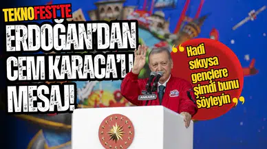 Cumhurbaşkanı Erdoğan'dan Cem Karaca'lı mesaj!