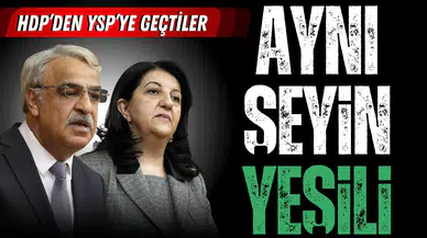 HDP'li Buldan ve Sancar, YSP'ye geçti
