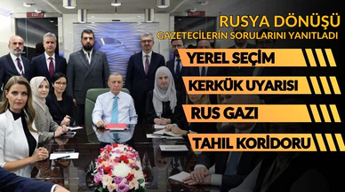 Cumhurbaşkanı Erdoğan'dan tahıl koridoru açıklaması