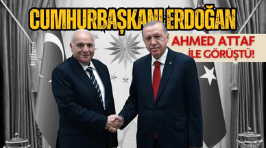 Erdoğan, Cezayir Dışişleri Bakanı Ahmed Attaf'ı kabul etti!