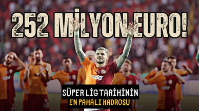 Galatasaray, Süper Lig tarihinin en pahalı kadrosunu kurdu!