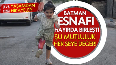 Batman esnafı hayırda birleşti!