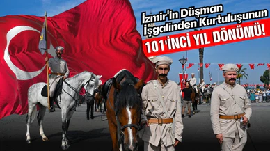 İzmir'in düşman işgalinden kurtuluşunun 101'inci yıl dönümü!