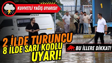 Meteoroloji uyardı: Sağanak yağış geliyor!